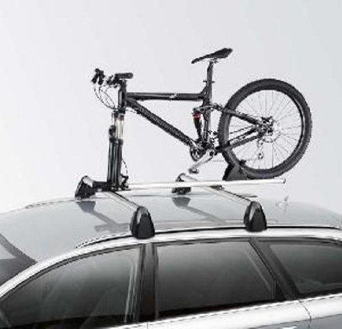 Genuine Audi 8R0071128 Fork Mount Bike Rack - Premium Car Roof Rack for Cycling Enthusiasts | Perfect for Road Trips & Mountain Biking Adventures