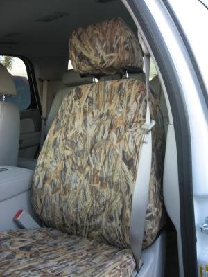Durafit C1123 SA-C Camo Seat Covers for 2007-2013 Chevy Silverado, Avalanche, Suburban, Tahoe & GMC Sierra, Yukon - Custom Fit Car Seat Protectors for Off-Roading, Hunting & Outdoor Adventures