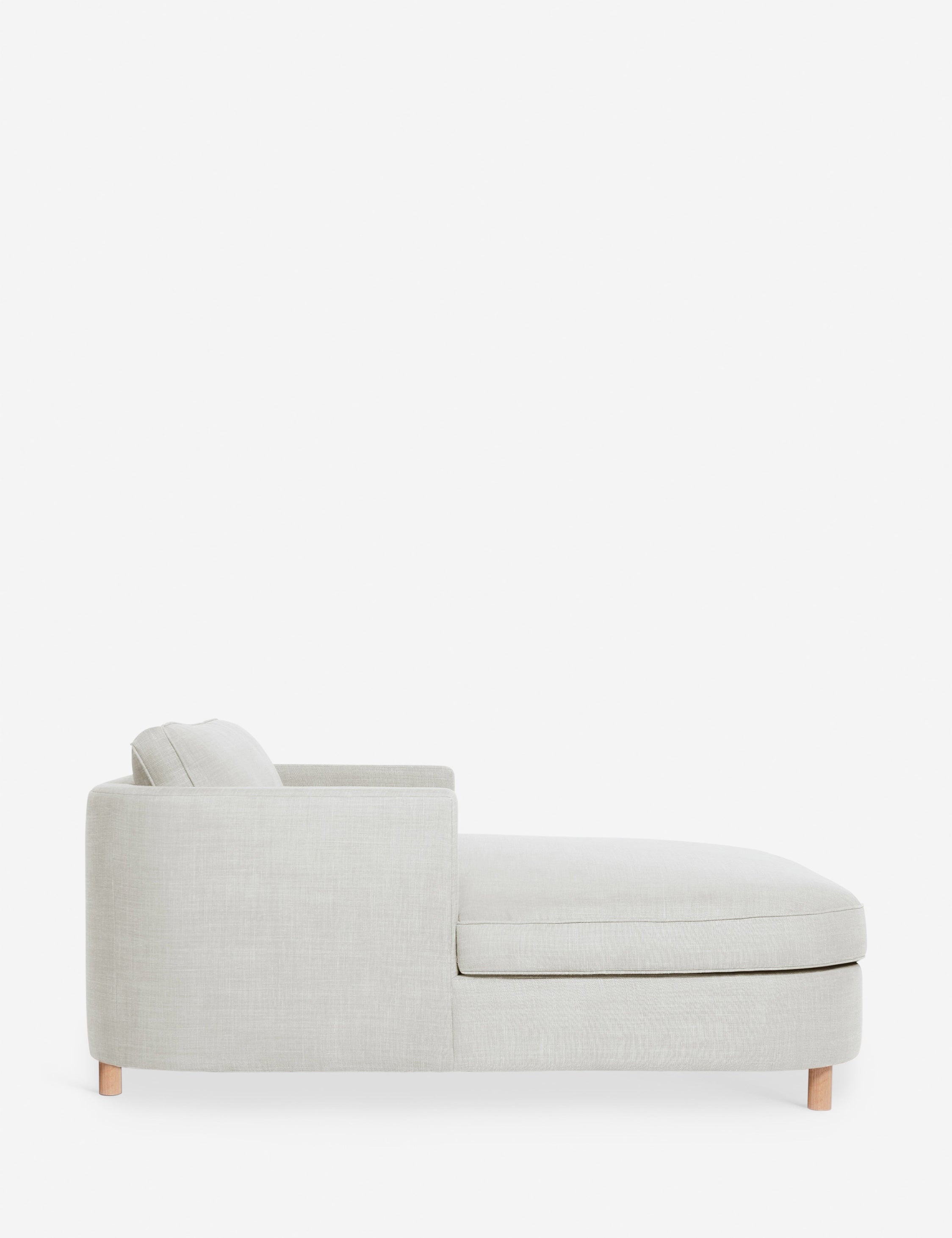Belmont Media Lounger by Ginny Macdonald - Modern Accent Chair for Living Room, Home Theater & Office - Comfortable Upholstered Lounge Chair with Ottoman