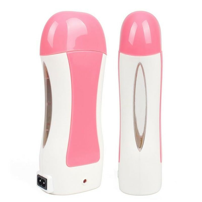 Professional Roll-On Wax Heater for Hair Removal - At-Home Waxing Kit for Women & Men - Perfect for Legs, Arms, Bikini & Facial Hair Removal - Fast & Painless Hair Removal Solution