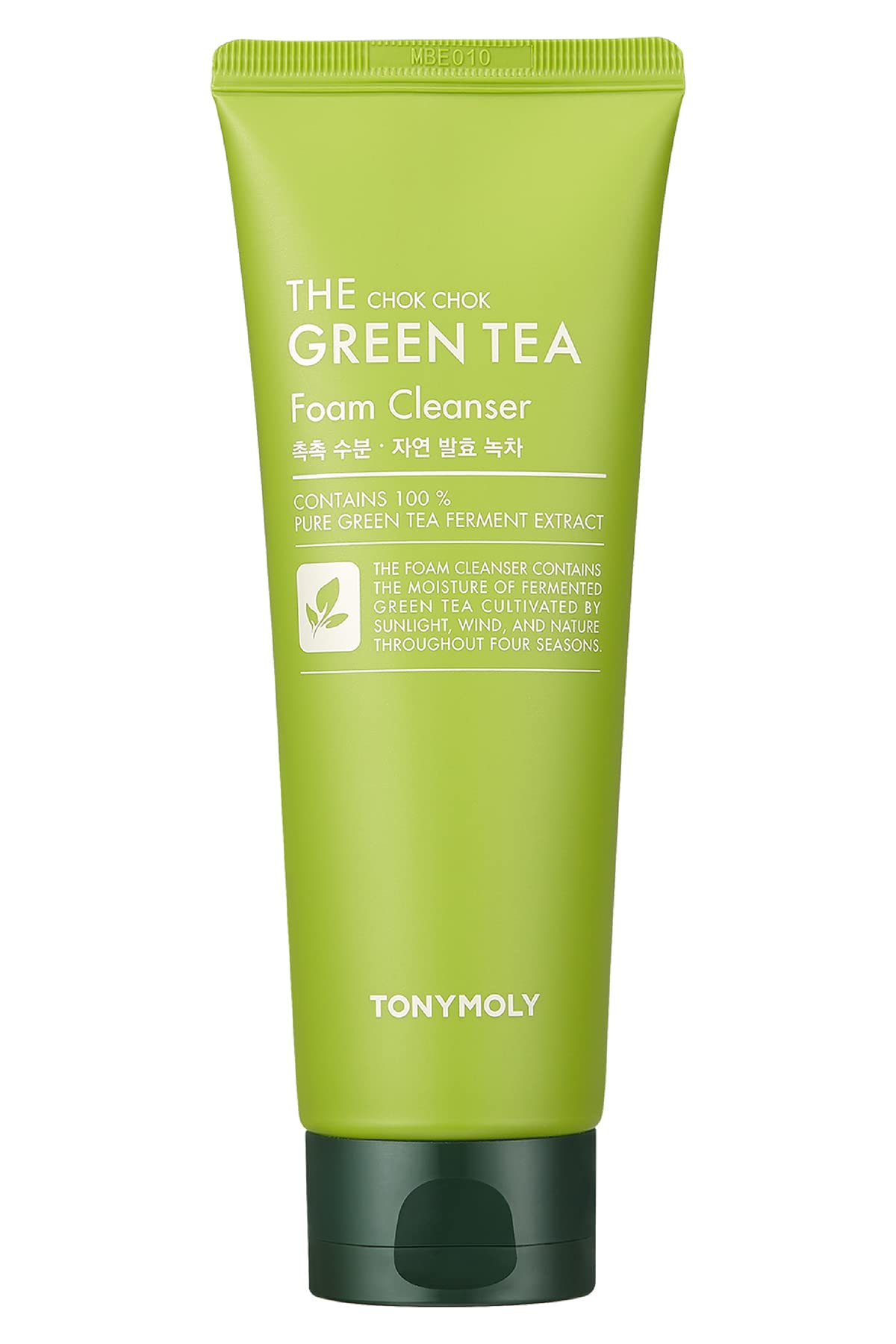 TONYMOLY The Chok Chok Green Tea Foaming Facial Cleanser for Women & Men - Hydrating Korean Skincare Face Wash - Perfect for Daily Cleansing & Easter Basket Stuffers