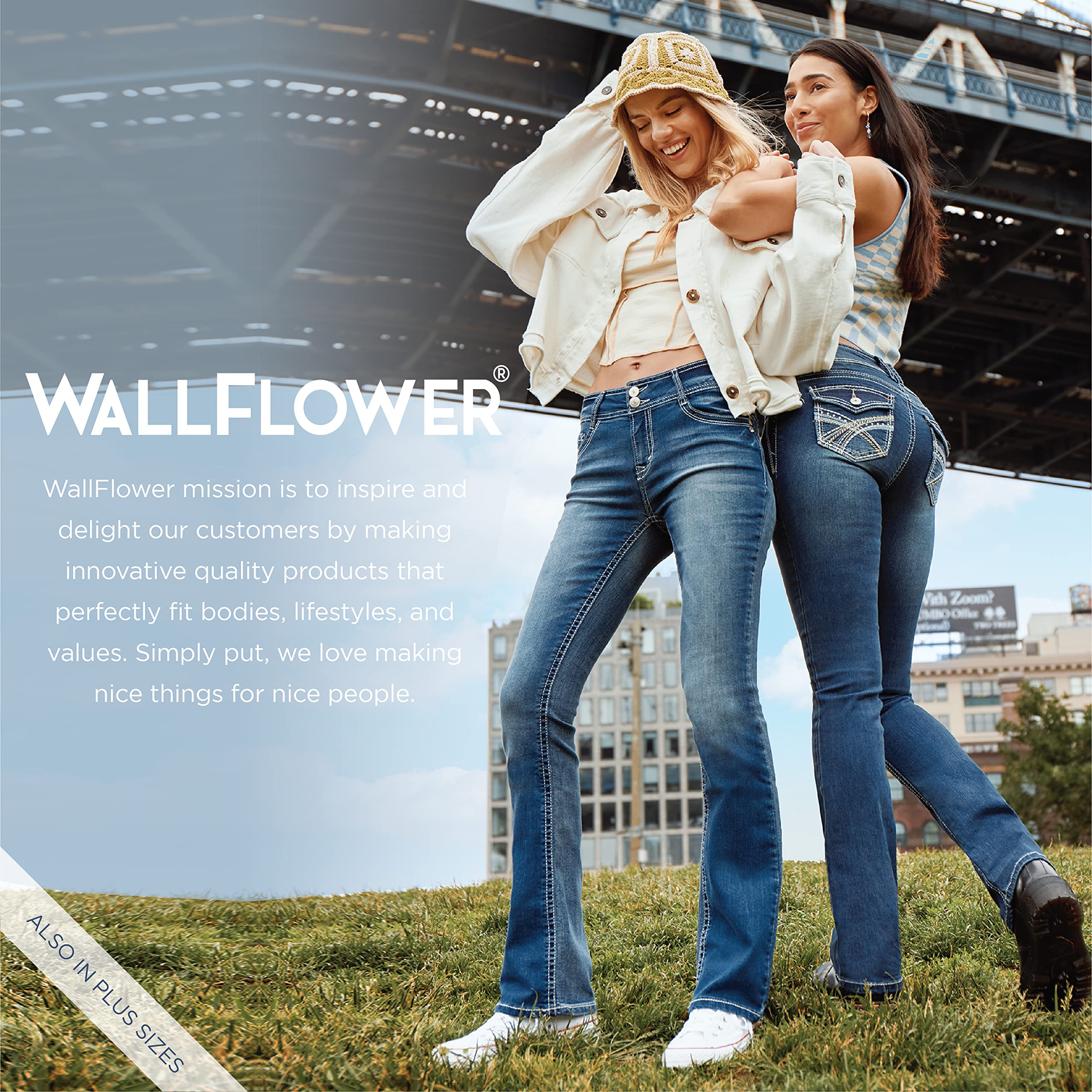 Fearless Curvy High Rise Stretch Jeans for Women - Comfortable Barrel Fit & Insta Stretch Denim - Perfect for Casual Wear, Night Out & Everyday Fashion