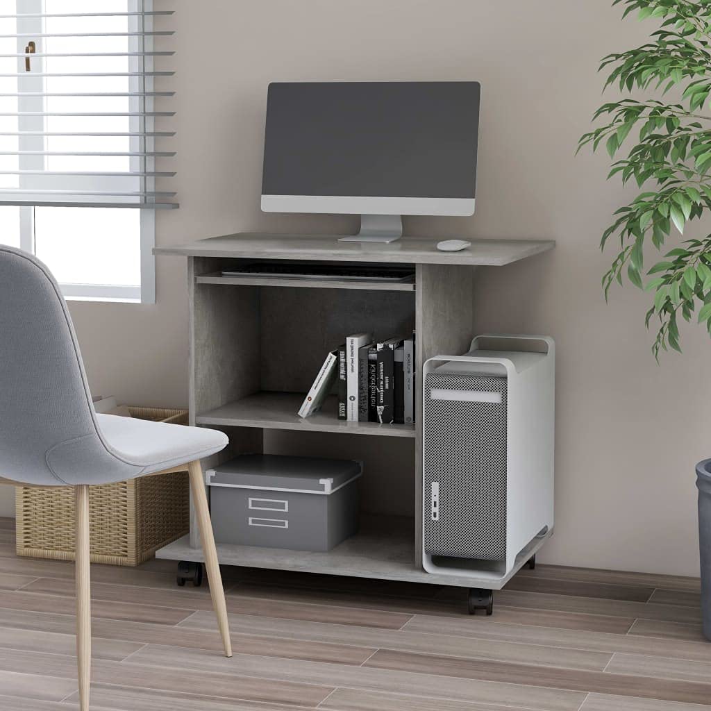 Modern Industrial Computer Desk 31.5