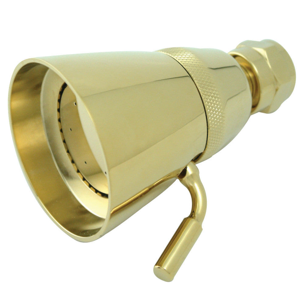 Kingston Brass K133A2 2.25 Inch Showerhead - Polished Brass Finish - Made to Match Bathroom Fixtures - Perfect for Luxury Bathroom & Spa Shower Upgrades