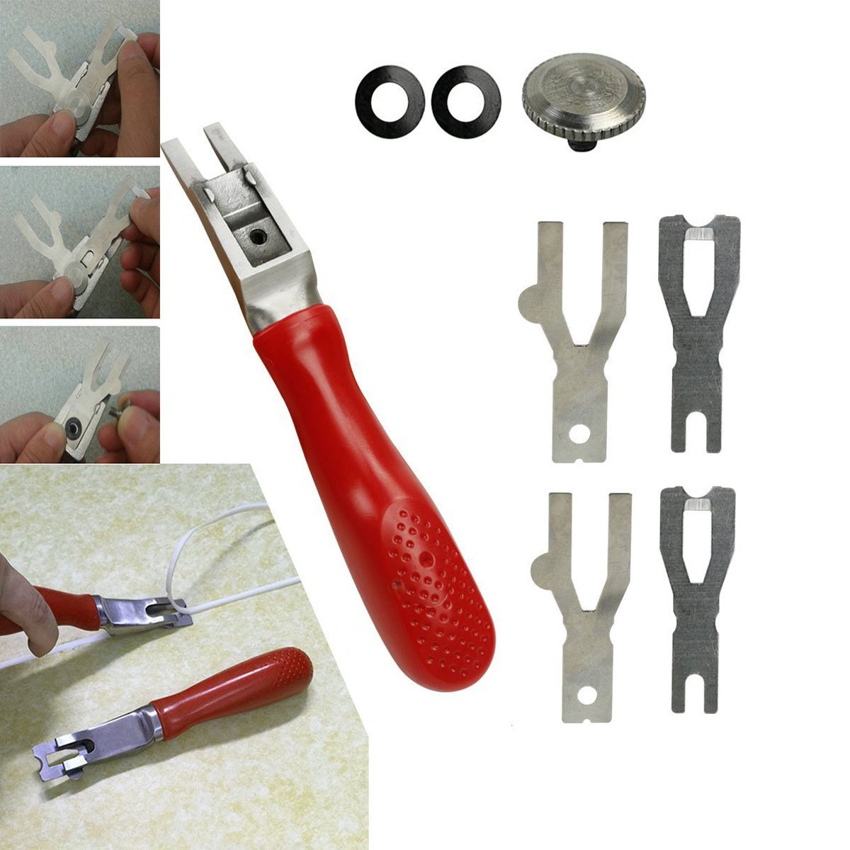 Go2Home 1600W Plastic Welder Kit - Hot Air Welding Gun with Flooring Butterfly Repair Tool Set, Handheld Torch & Carry Case - Ideal for PVC, ABS, HDPE Plastic Repairs, Automotive Bumper Fixing & DIY Projects