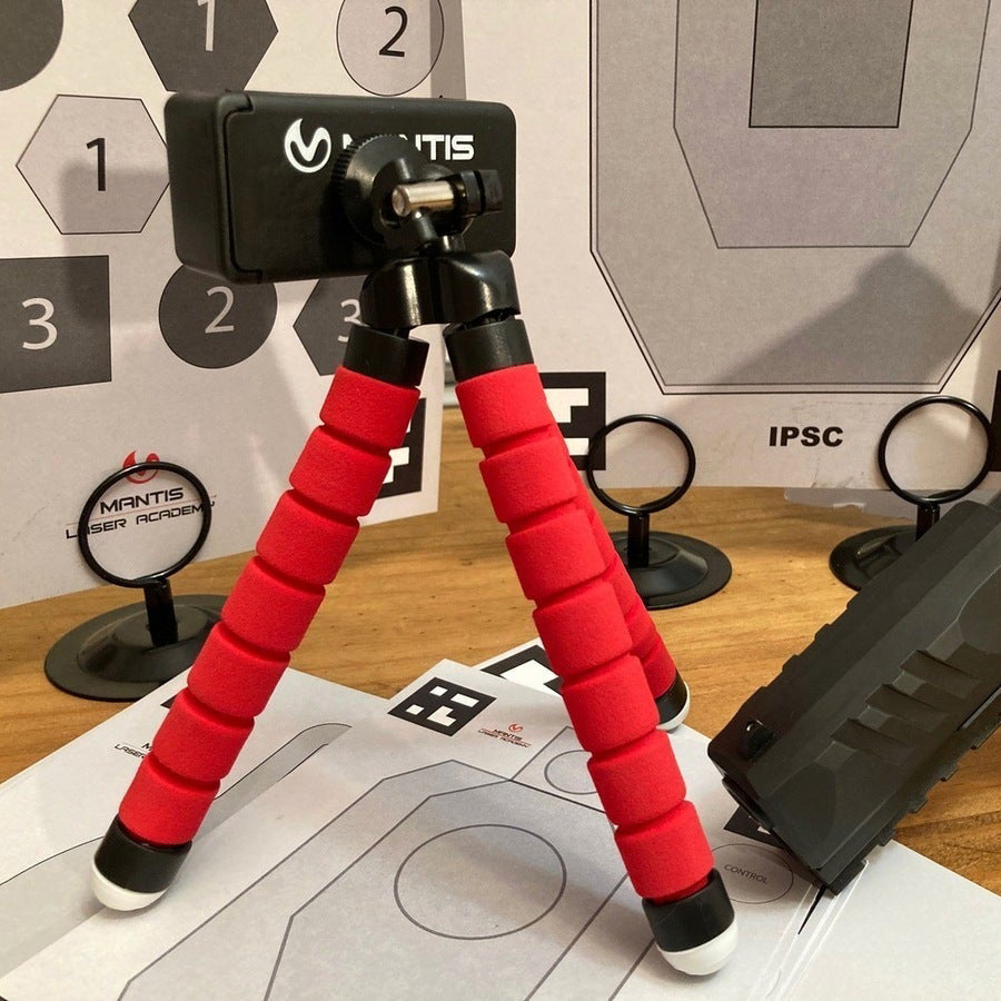 MantisX Laser Academy Shooting Training System with Tripod | USA-Made Dry Fire Practice Kit for Pistol & Rifle | Improve Accuracy at Home or Range