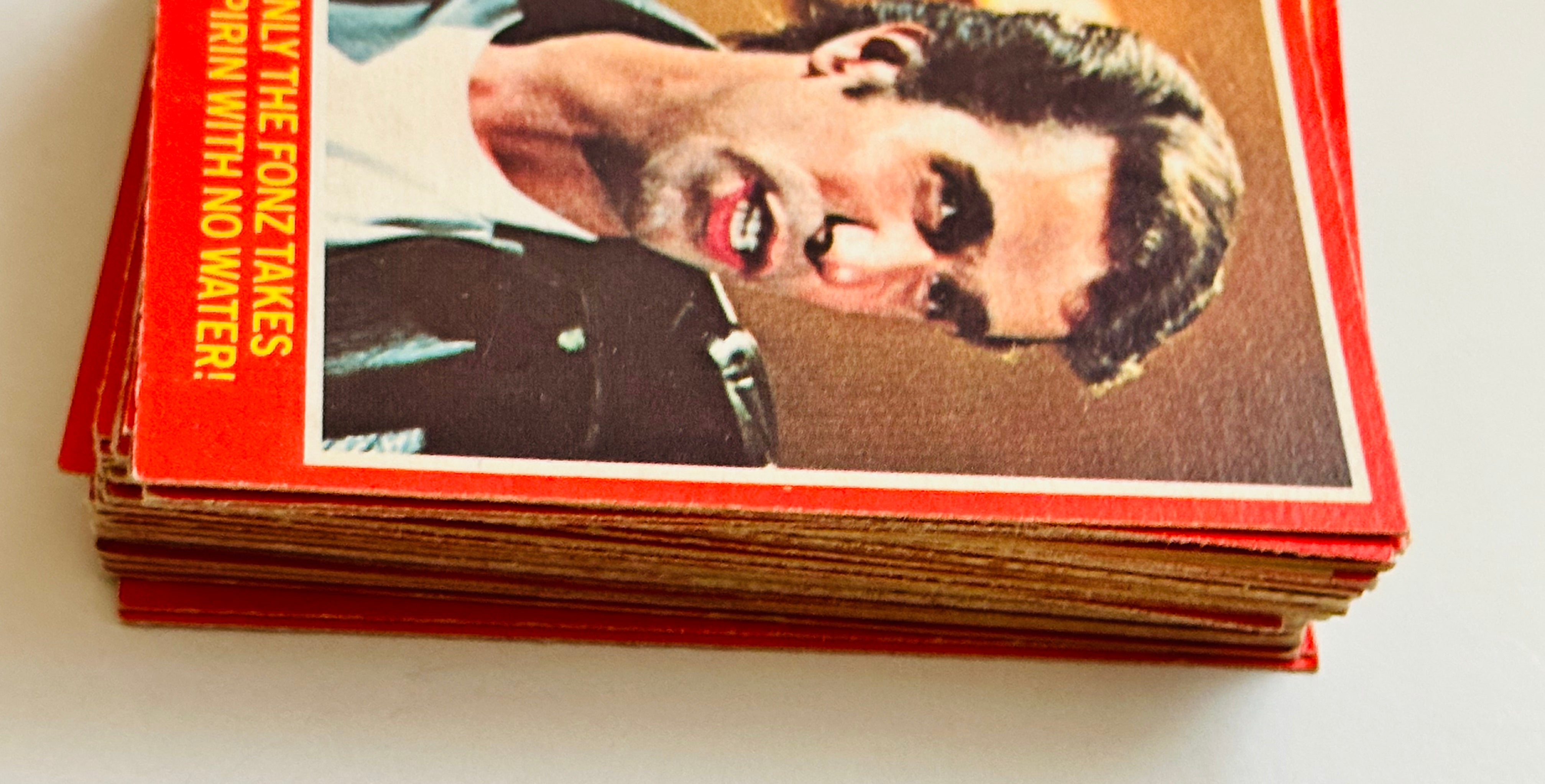 Happy Days Series 2 OPC Canadian Rare Trading Cards Complete Set 1976 - Vintage Collectibles for TV Show Memorabilia Fans