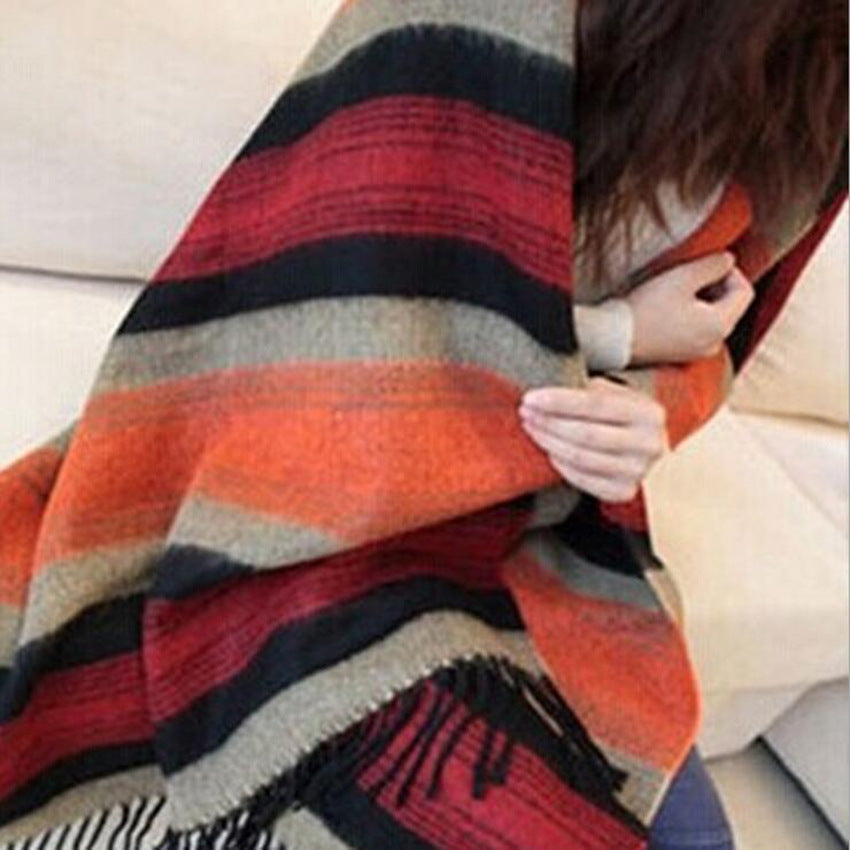Luxury Cashmere Scarf for Women - Soft Winter Wrap Shawl - Perfect for Cold Weather, Office & Evening Outfits