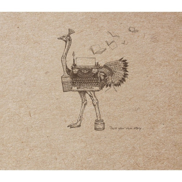 Clairefontaine Flying Spirit Sketchbook 15.5x15.5 Inches - Premium Kraft Paper for Artists & Drawing - Perfect for Sketching, Doodling & Mixed Media Art Projects