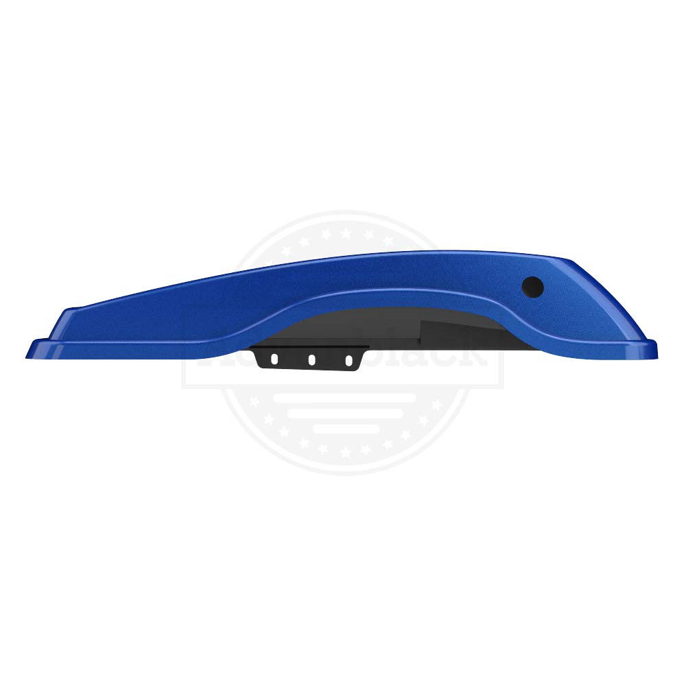 Moto Onfire Saddlebag Lids for Harley Touring Street Glide Road Glide Special 2014-2020 - Blue Max | Durable Motorcycle Accessories for Long Rides & Custom Bike Upgrades