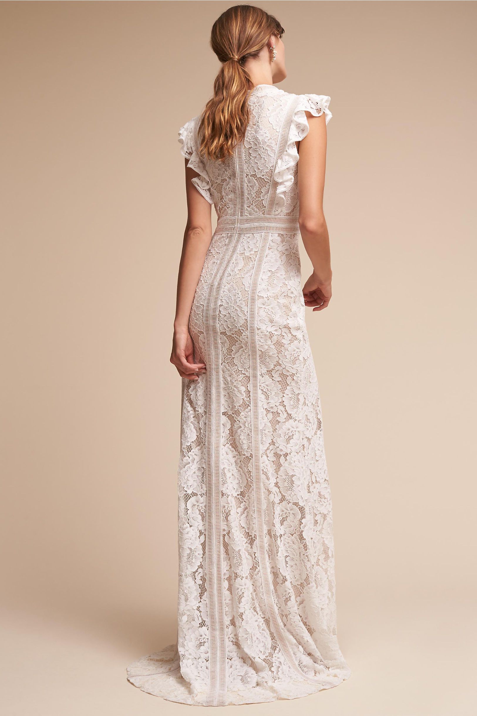 BHLDN Tadashi Shoji Placid Gown - Elegant Formal Evening Dress for Weddings, Prom & Special Occasions