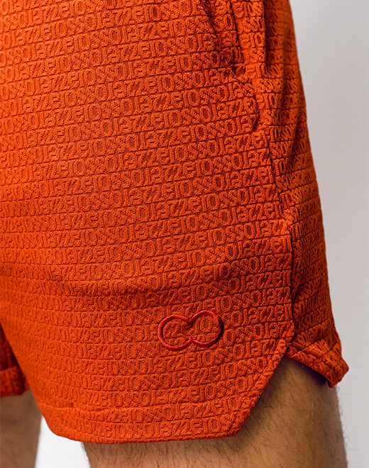 2Eros Signet S90 Textured Swim Shorts for Men - Quick-Dry Beach Board Shorts with Comfortable Elastic Waistband - Perfect for Swimming, Surfing, and Summer Vacation