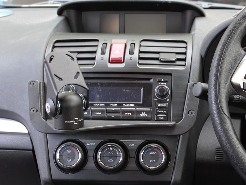 **Industrial Evolution InDash Mount for Subaru Forester (2013-2018) - Secure Phone Holder for GPS Navigation & Hands-Free Driving**