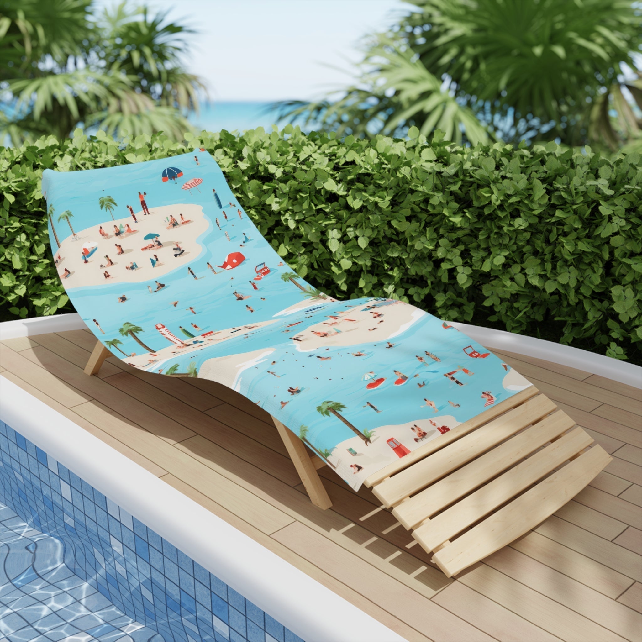 Premium Quick-Dry Beach Towel - Large, Soft & Absorbent for Pool, Sand & Sunbathing - Perfect for Summer Vacations & Outdoor Adventures