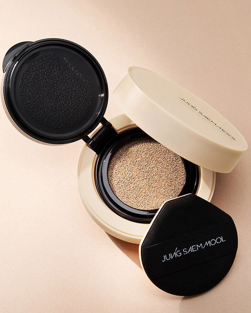 JUNGSAEMMOOL Skin Nuder Cushion Concealer - Full Coverage Liquid Foundation Makeup for Flawless Skin | Perfect for Daily Wear, Special Occasions & Photo Shoots