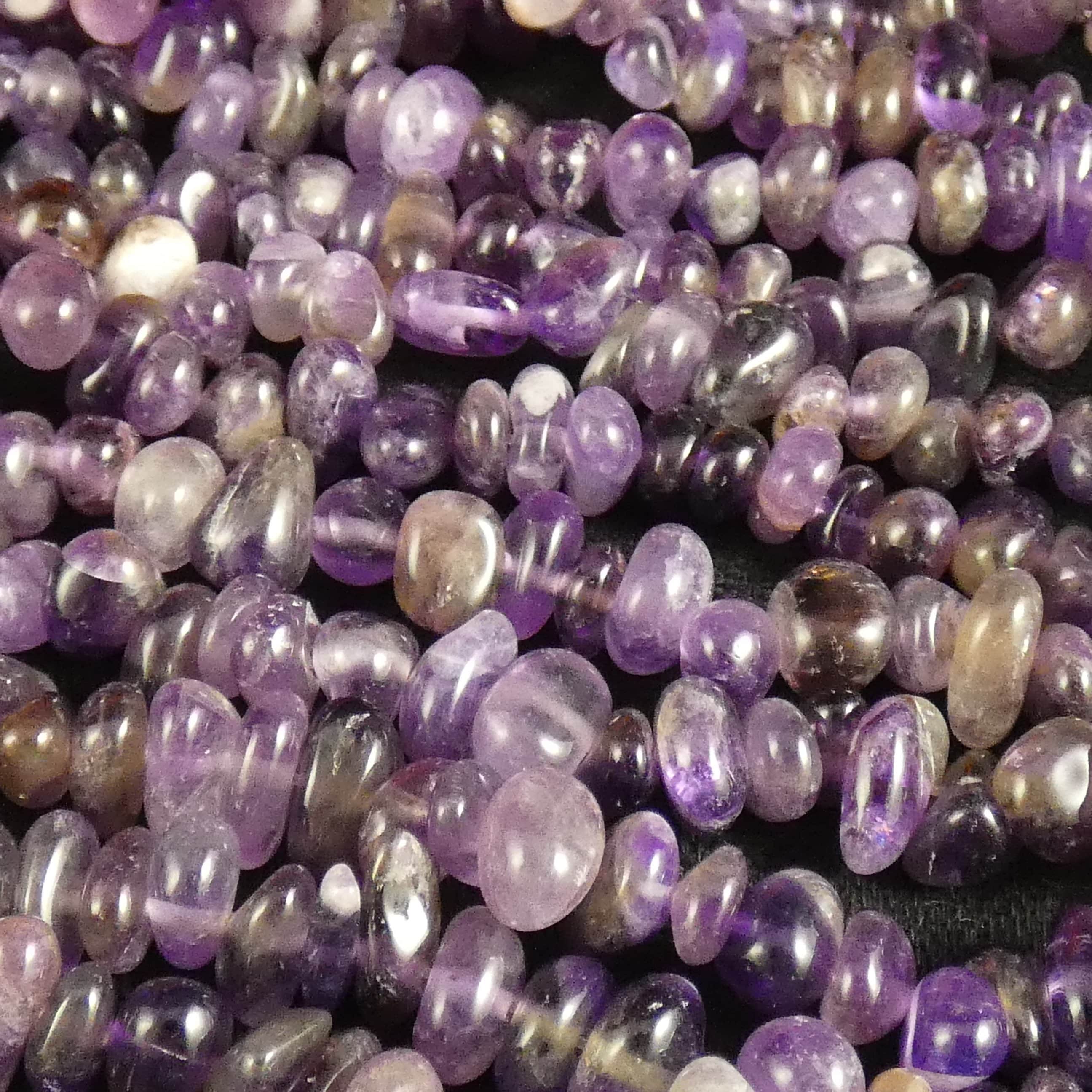 Natural Amethyst Tumbled Chip Beads for Jewelry Making - Bulk Wholesale Gemstone Beads for DIY Bracelets, Necklaces & Healing Crystal Crafts (Various Sizes & Shapes) | Perfect for Beaders, Crafters & Spiritual Healing