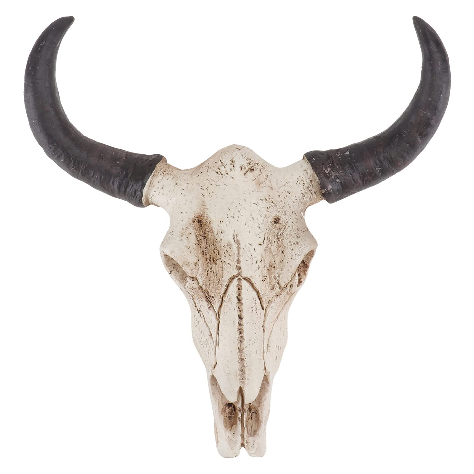 IMIKEYA Realistic Halloween Cow Skull Decor - Animal Skeleton Wall Art for Home, Farmhouse, and Western Style Decorations | Perfect for Halloween Party, Haunted House, and Rustic Wall Decor