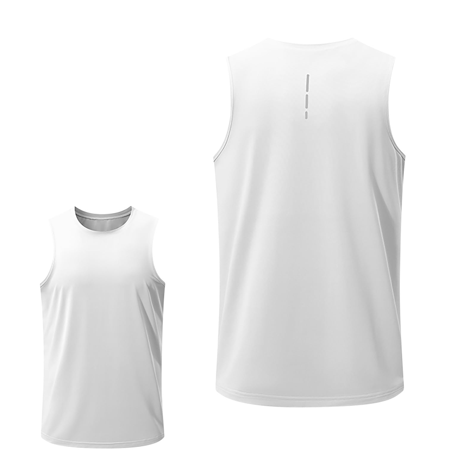 Wodceeke Men's Athletic Tank Top - Sleeveless Workout Shirt for Gym, Running, Fitness & Beach Swim | Breathable Muscle Tee for Summer Sports & Outdoor Activities