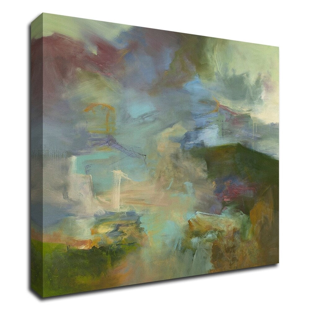 Goldfinch Tale by Emilia Arana - Premium Canvas Wall Art Print - Ready to Hang - Perfect for Living Room, Bedroom & Office Decor