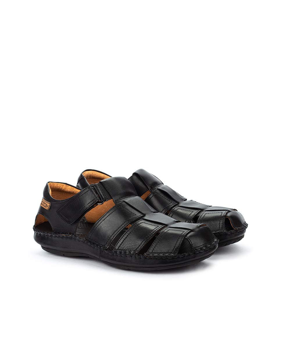 PIKOLINOS Men's Leather Flat Sandals - Comfortable & Stylish Tarifa Design for Casual Wear & Summer Outings