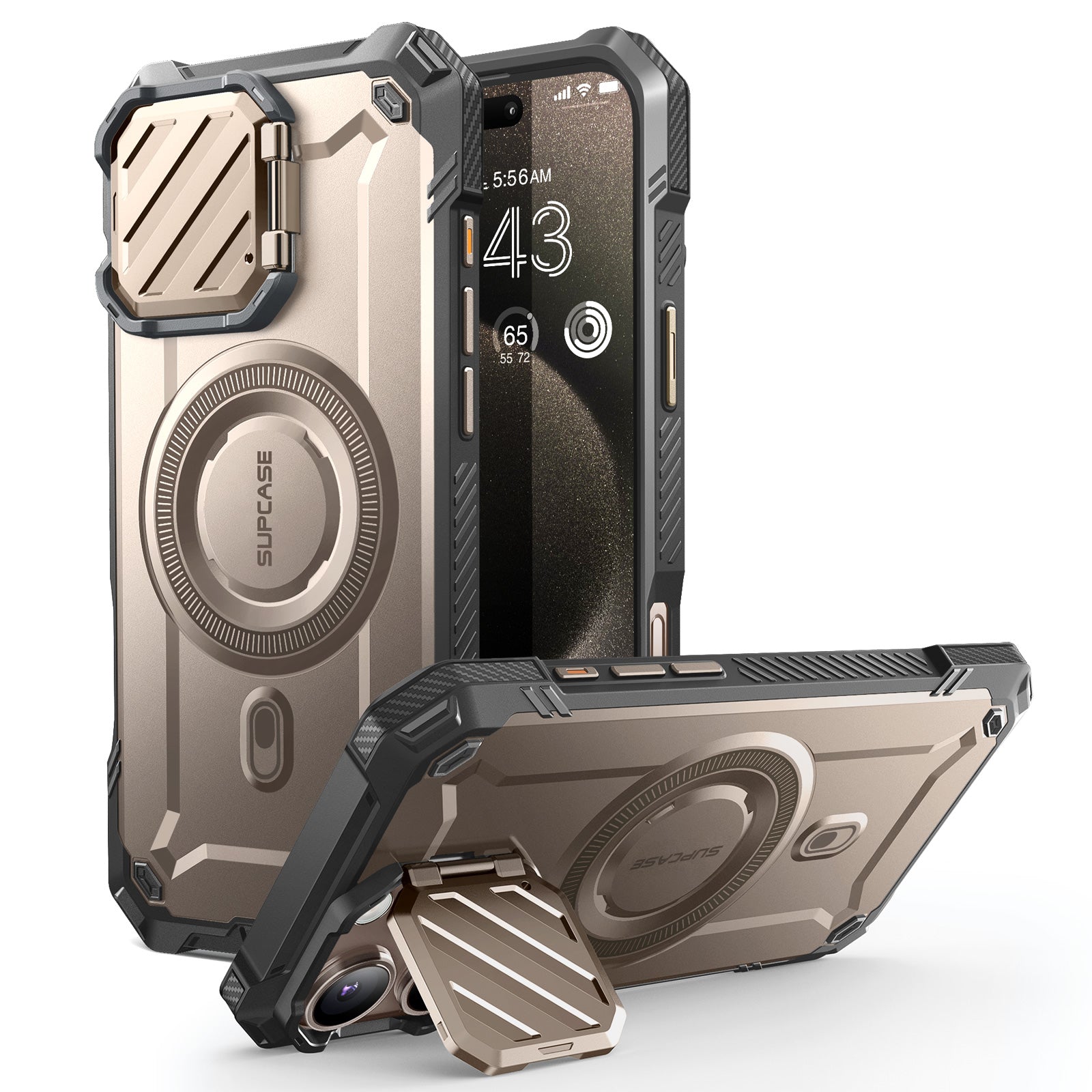 iPhone 16 Pro Max 6.9 Inch Unicorn Beetle MAG XT MagSafe Protective Case - Rose Gold | Shockproof & Wireless Charging Compatible | Perfect for Outdoor Adventures & Daily Use
