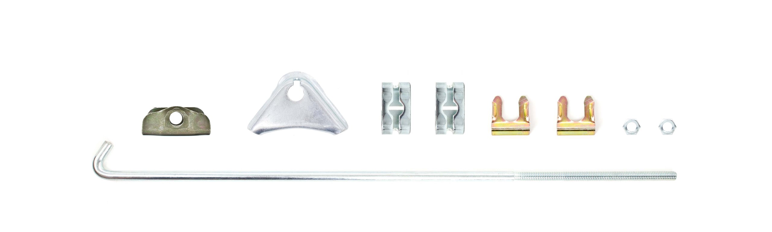 The Right Stuff RSBCY04S E-Brake Cable Set with Intermediate Cable & Wheelbase - Compatible with Chevy, Ford, Dodge - Perfect for Parking Brake Repair & Restoration Projects