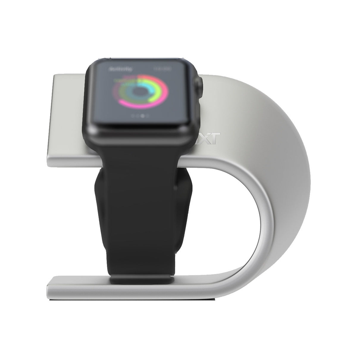 Premium Helix Apple Watch Stand - Charging Dock Holder for Apple Watch Series 9/8/7/6/SE - Nightstand Mode Compatible - Perfect for Bedroom, Office & Travel Use
