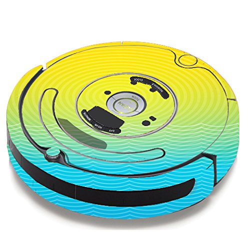 itsaskin Vinyl Skin Decal Wrap Compatible with iRobot Roomba 650 & 655 Robot Vacuum - Sun & Ocean Design | Easy to Apply, Protective Cover for Home Cleaning Robots