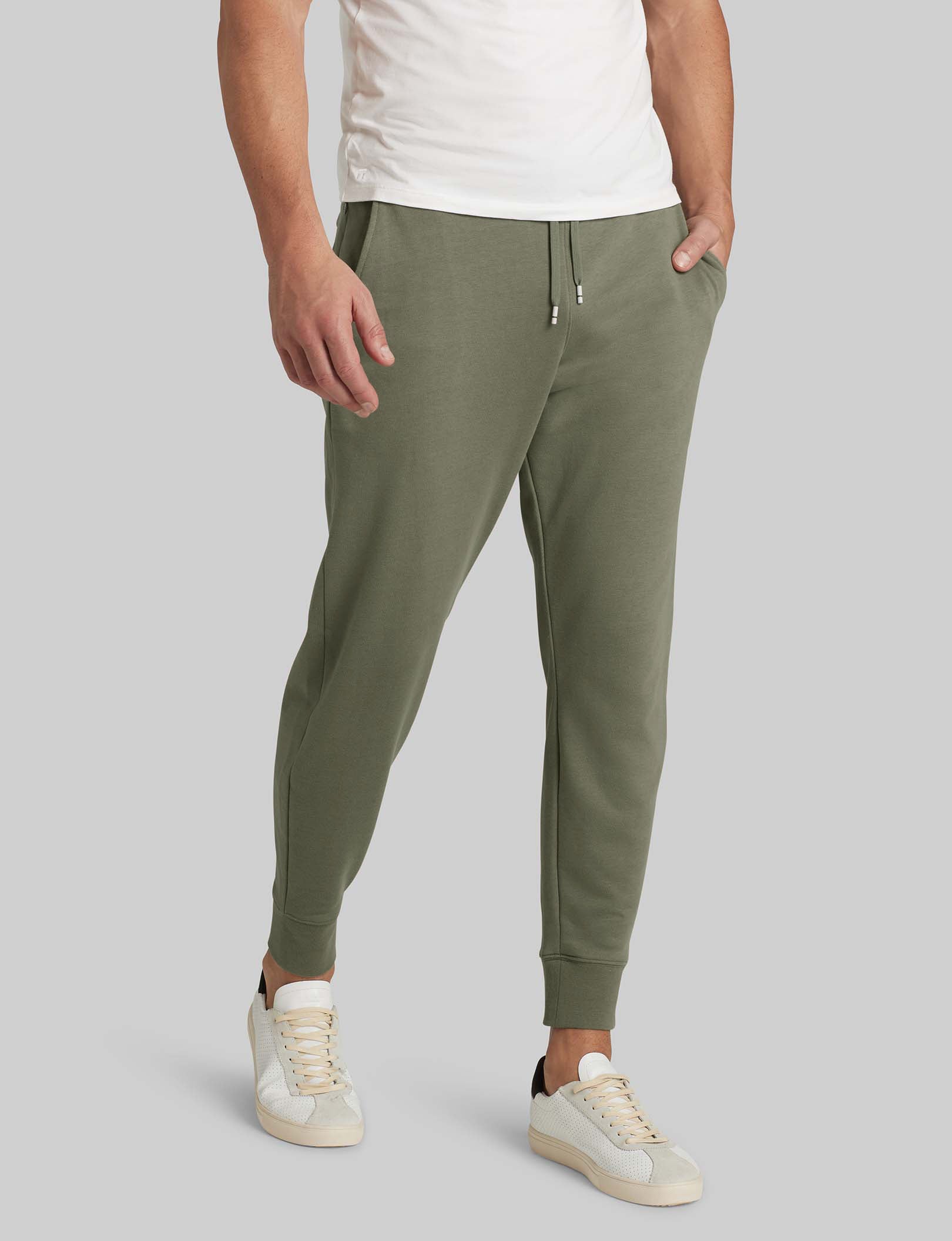 Premium French Terry Jogger Pants for Men & Women - Soft Comfortable Lounge & Workout Sweatpants - Perfect for Yoga, Running, Travel & Casual Wear