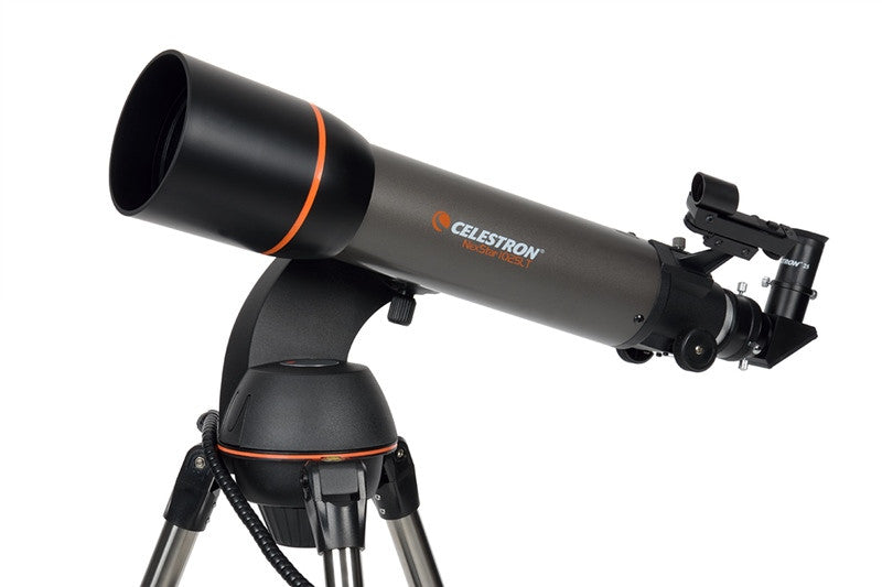 Celestron NexStar 102 SLT Computerized Telescope for Beginners - Portable Astronomy Telescope with Auto Tracking for Stargazing, Moon & Planet Viewing - Perfect for Backyard Camping & Night Sky Observation