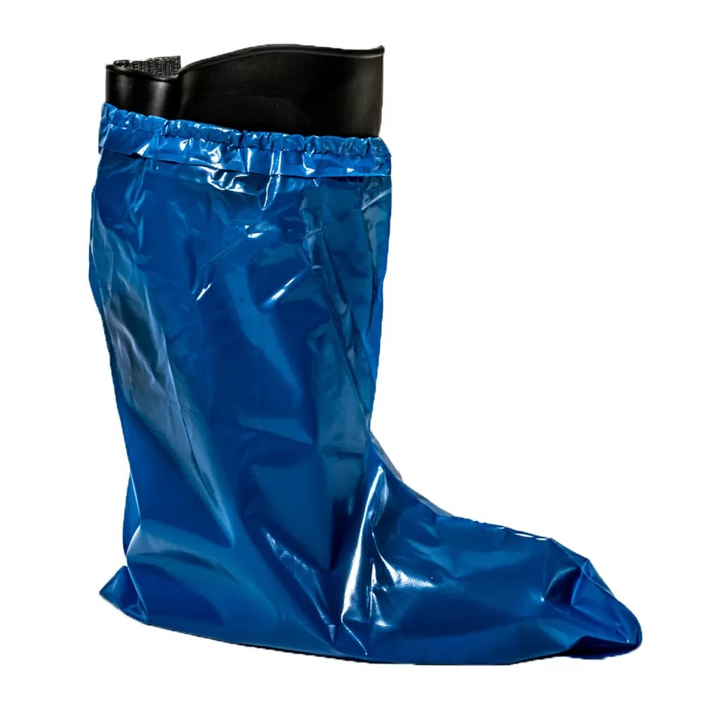 Elast a Boot® Disposable 4 Mil. Boots - Waterproof, Slip-Resistant Work Boots for Construction, Painting & Industrial Use