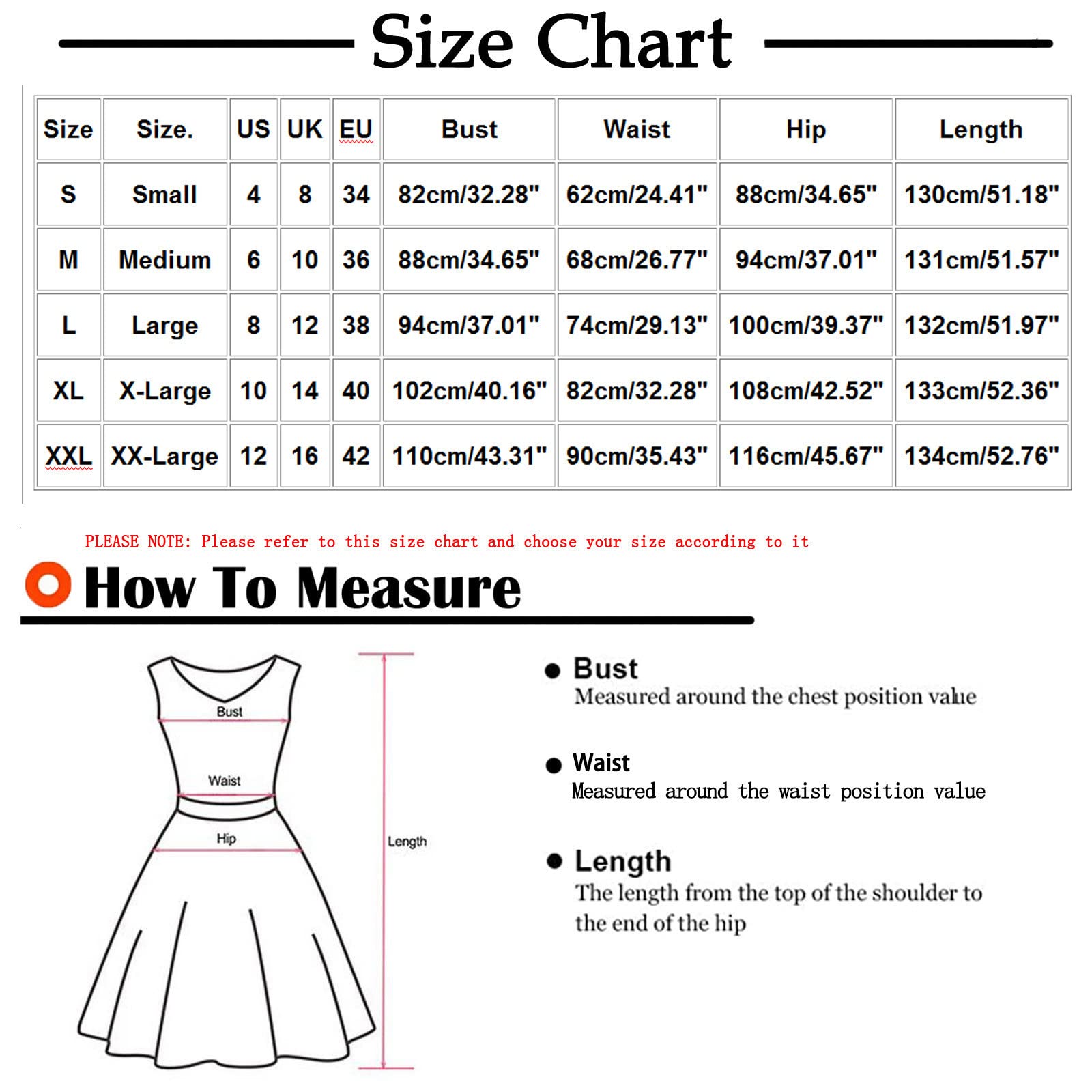 HYPOWELL Women's Casual Dresses - Comfortable Summer Flowy Dress for Outdoor, Beach & Vacation Wear