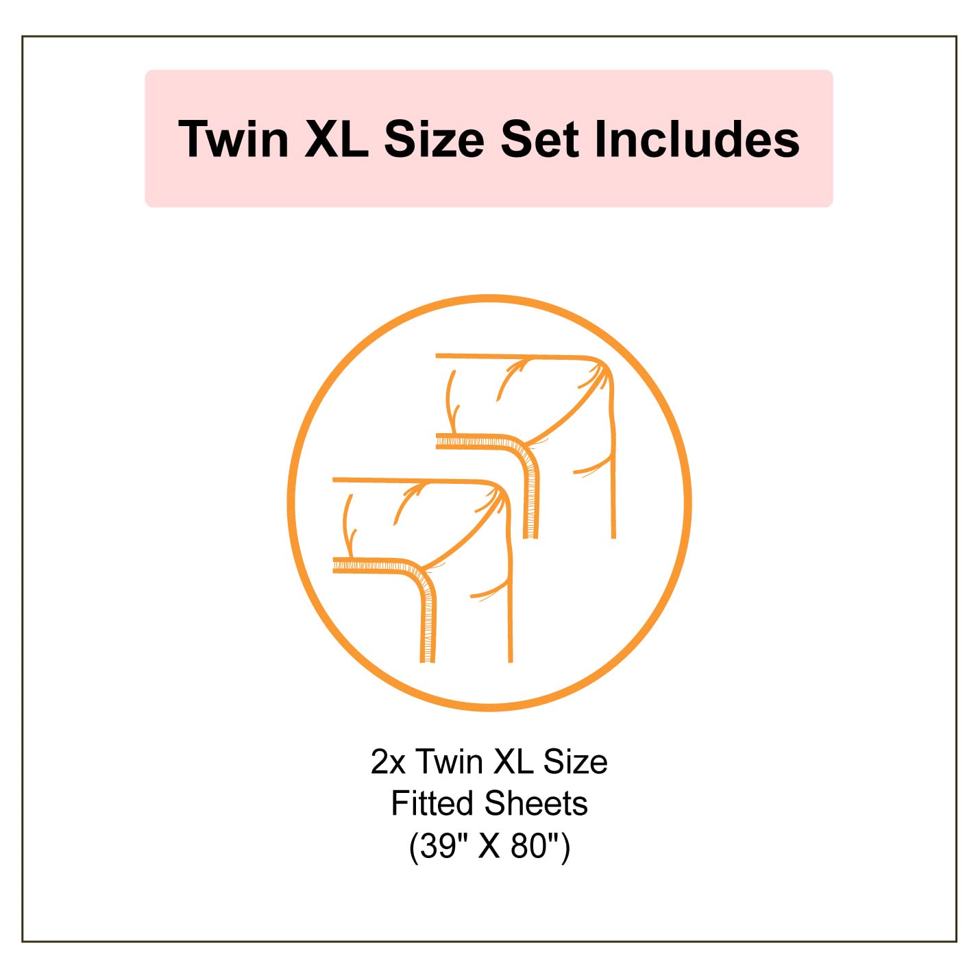 Ambesonne Dog Lover 2-Pack Twin XL Fitted Sheets - Sketch Terriers Design for Pet Lovers Bedroom
