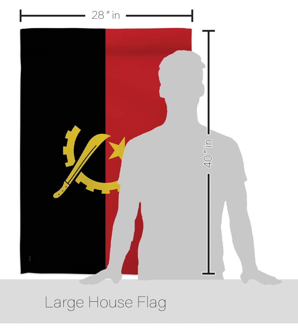 Angola National Flag Set 28x40