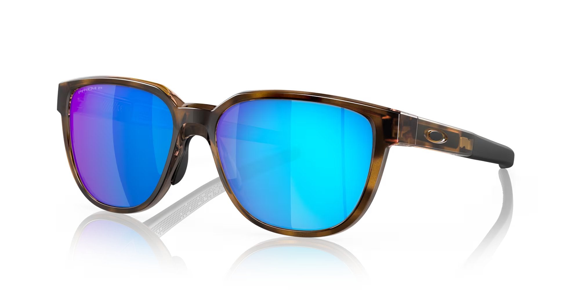 Polarized Brown Tortoise Sunglasses with Prizm Sapphire Lenses - UV Protection for Outdoor Sports & Driving