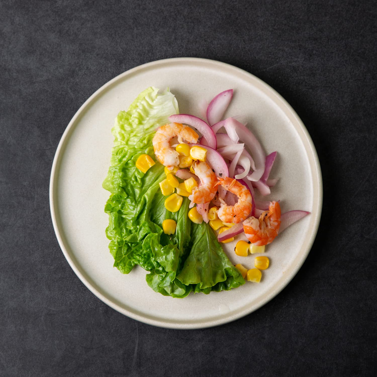 AmorArc 8-Inch Ceramic Dinner Plates Set of 4 - Matte Glaze Salad, Dessert & Appetizer Dishes - Microwave & Dishwasher Safe Scratch-Resistant Ivory Tableware - Perfect for Family Dinners, Parties & Restaurant Use