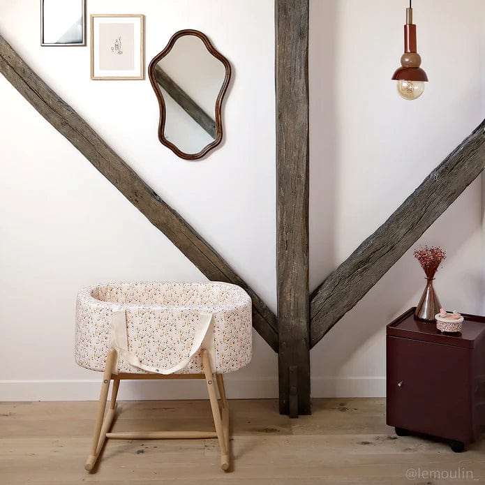 Charlie Crane Kuko Moses Basket - Portable Baby Bassinet for Newborns & Infants - Perfect for Nursery, Bedroom & Travel