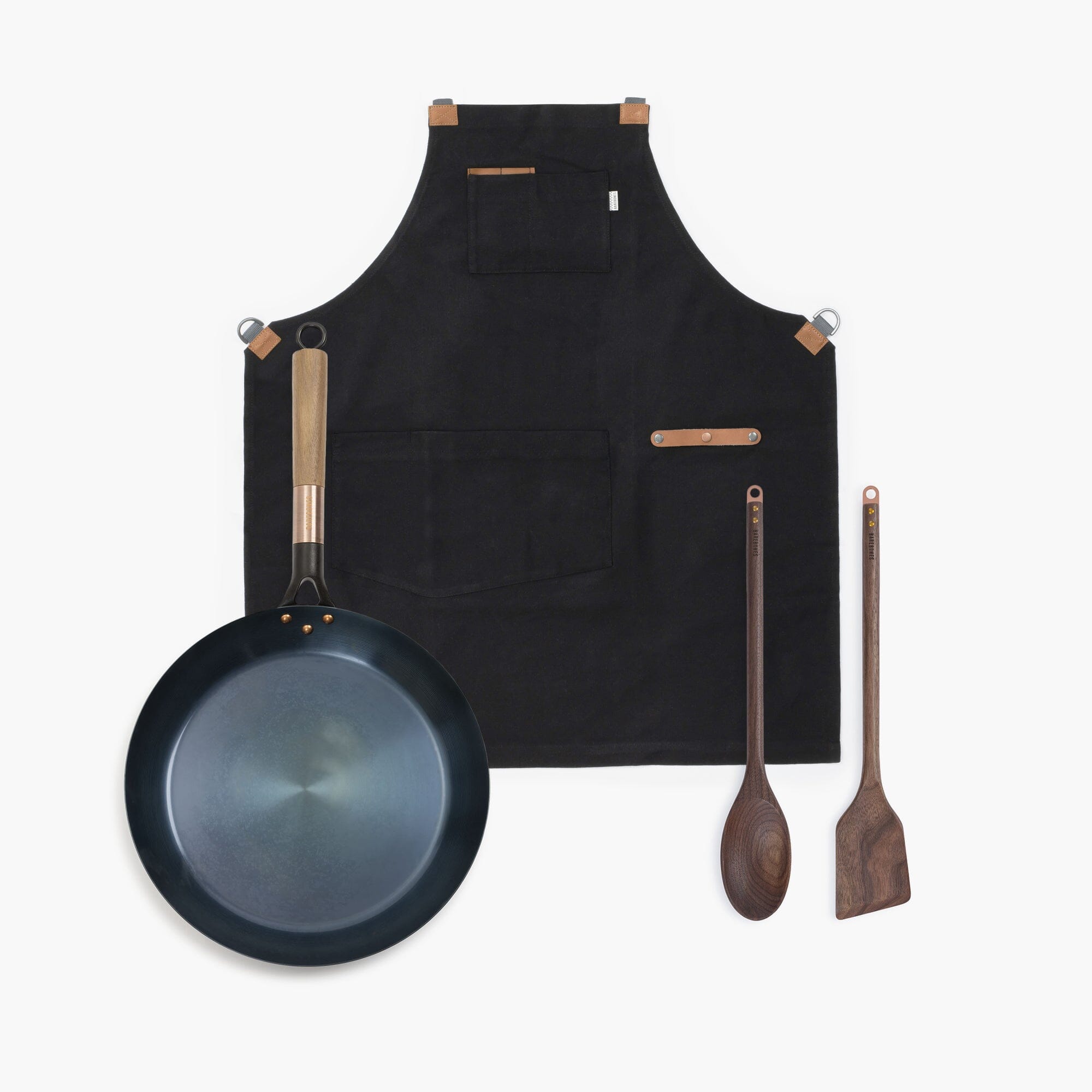 Premium Blue Carbon Steel Skillet Set - 10