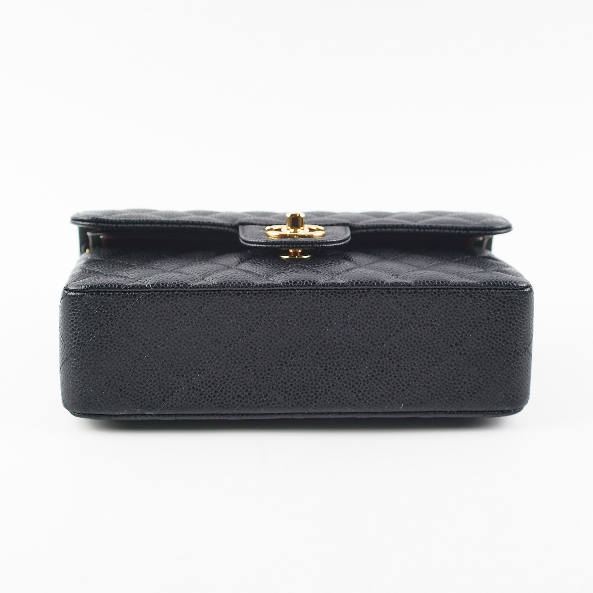 Chanel Small Classic Double Flap Bag in Black Caviar Leather - Luxury Handbag for Women, Perfect for Parties, Work & Everyday Use