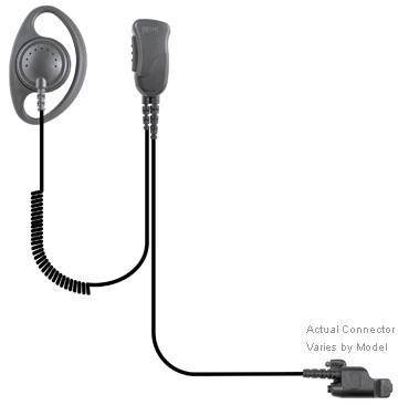 SPM 1243 Defender Lapel Microphone for Motorola - Wireless Clip-on Mic for Clear Hands-Free Communication in Meetings, Presentations & Public Speaking