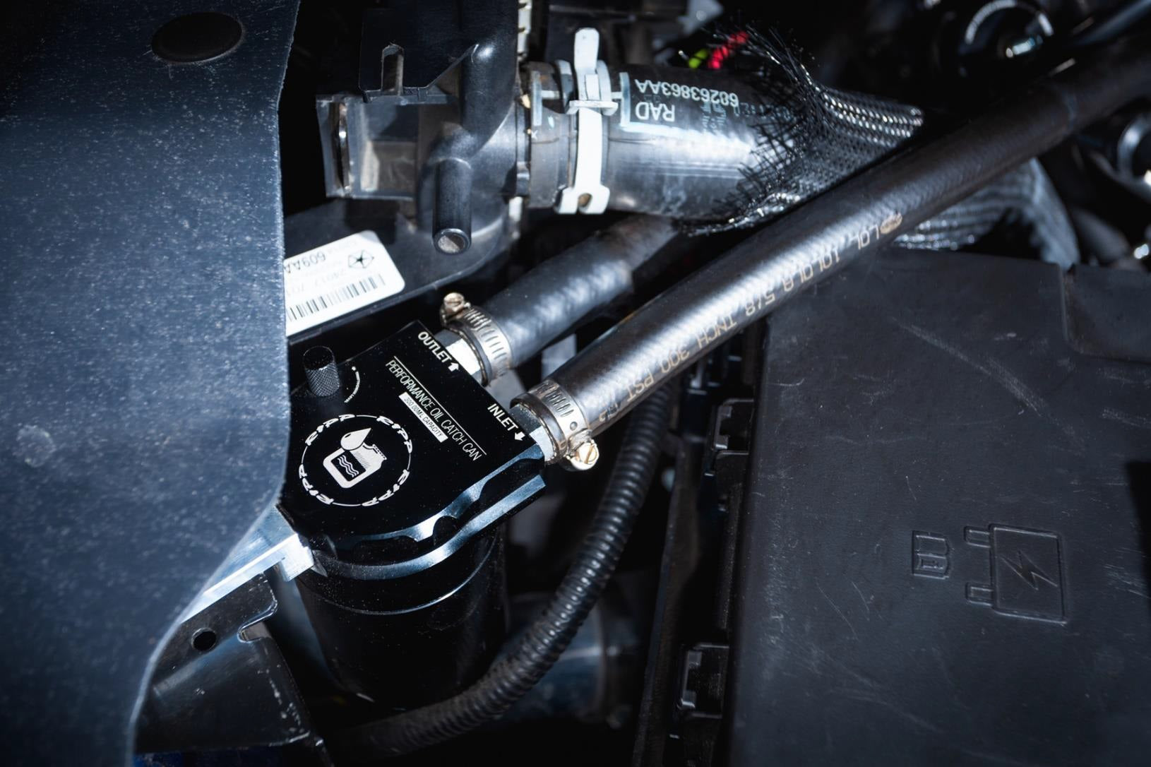 RAM 1500 V6 Oil Catch Can Kit - PCV System Upgrade for 3.6L Pentastar Engine | Reduces Engine Sludge & Improves Performance | Ideal for Off-Roading & Towing