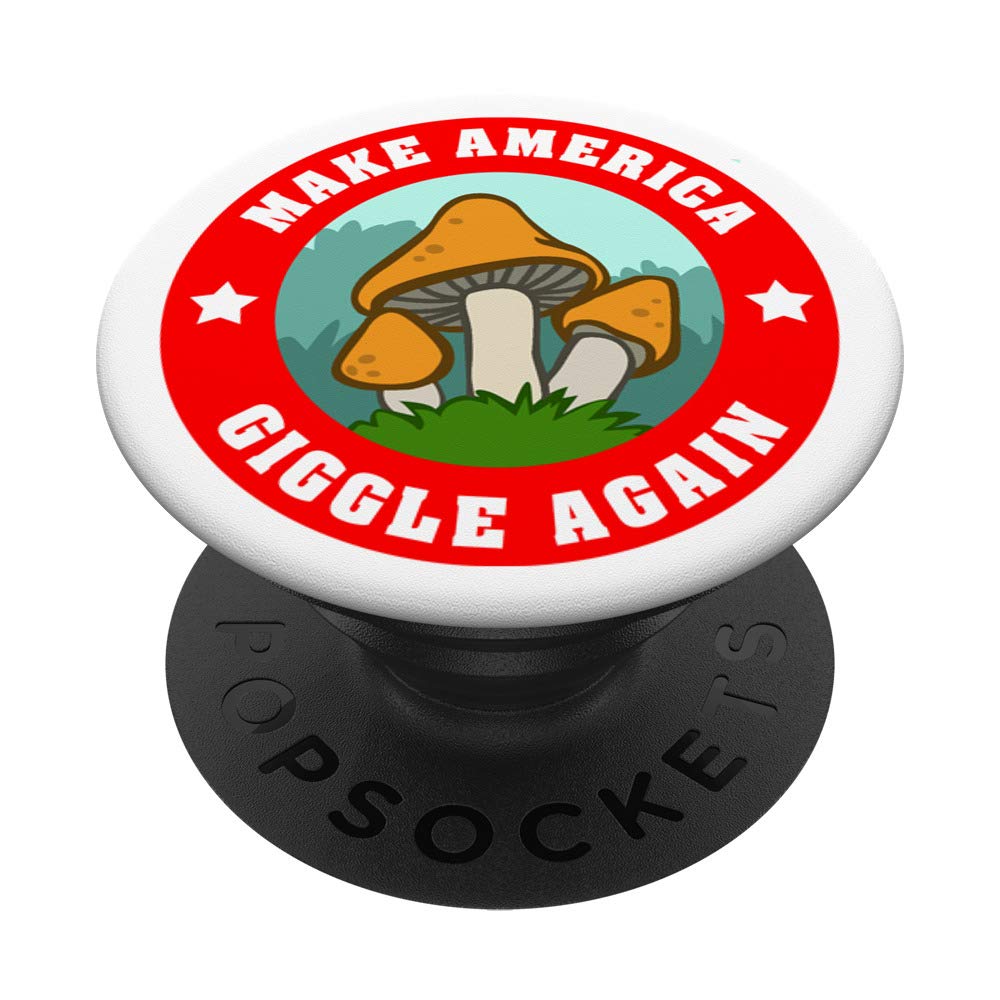 Make America Giggle Again MAGA PopSockets - Phone Grip & Stand for iPhone, Samsung & Tablets - Perfect for Work, Travel & Everyday Use