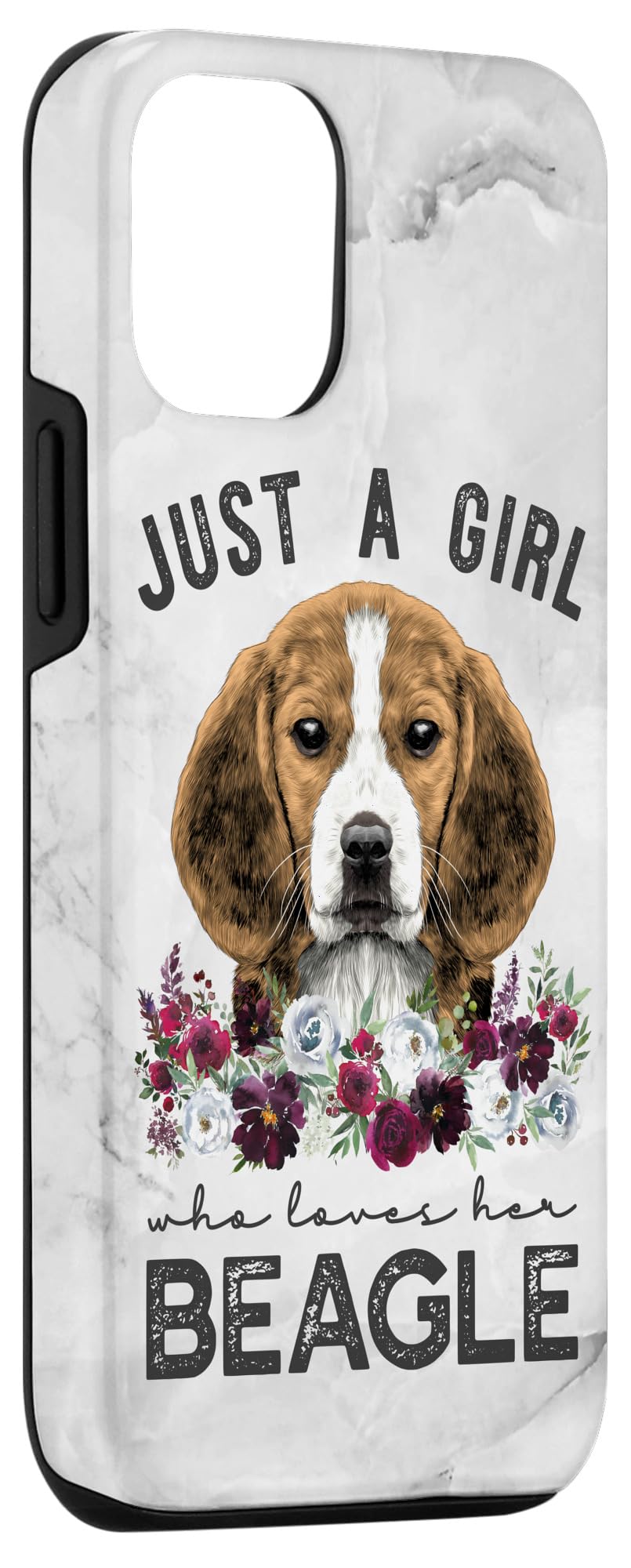 iPhone 12/12 Pro Cute Beagle Dog Design Protective Phone Case - Durable Shockproof Cover for iPhone 12 & 12 Pro - Perfect for Dog Lovers & Pet Owners (Daily Use, Outdoor Activities, Travel Protection)