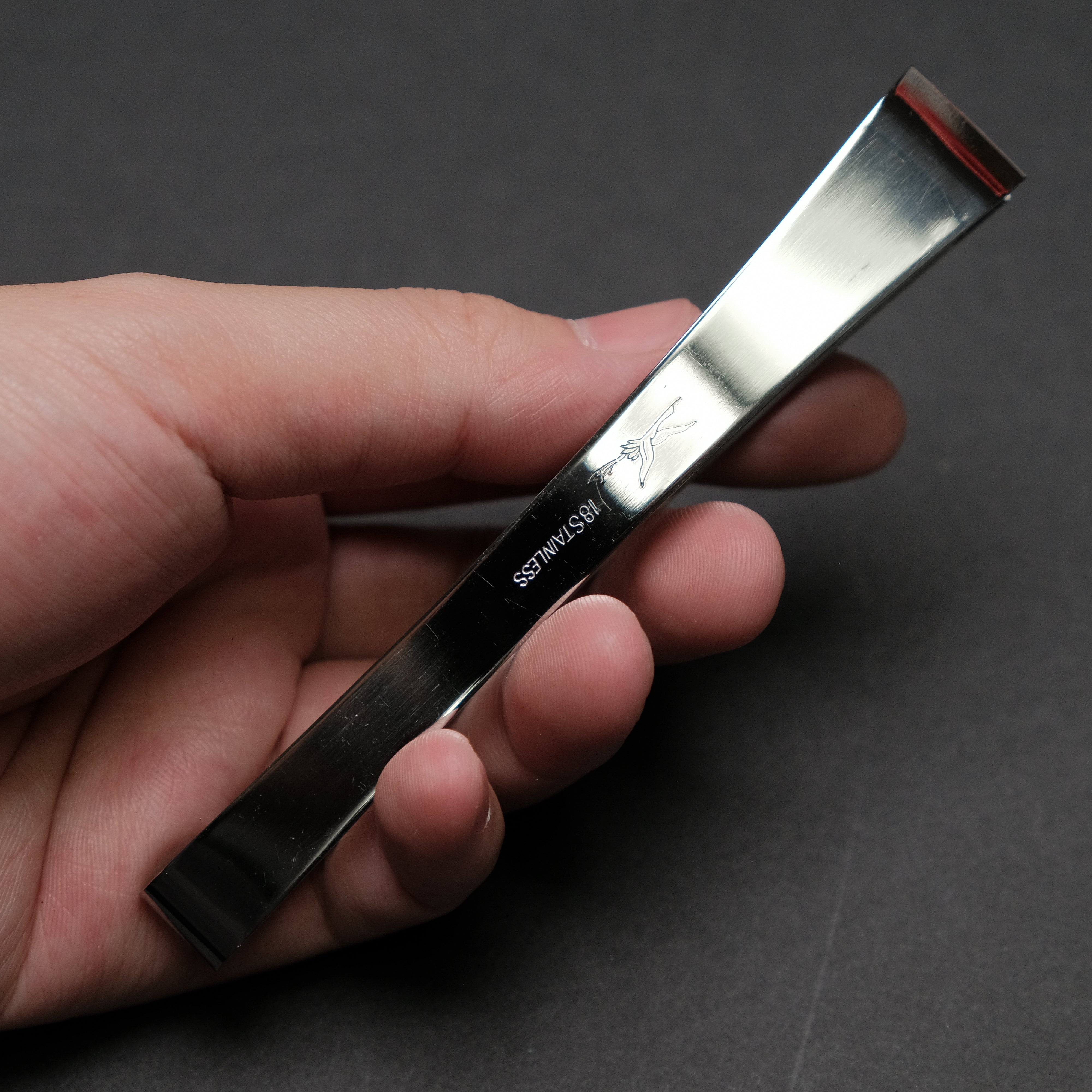 Premium Morihei Tsuru Stainless Steel Fish Tweezer 120mm - Perfect for Sushi, Sashimi & Japanese Cuisine Preparation