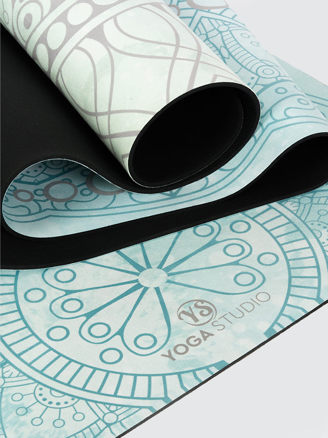 Eco-Friendly Vegan Suede Microfiber Yoga Mat 4mm - Non-Slip, Cushioned for Hot Yoga, Pilates & Home Workouts - Perfect for Beginners & Professionals