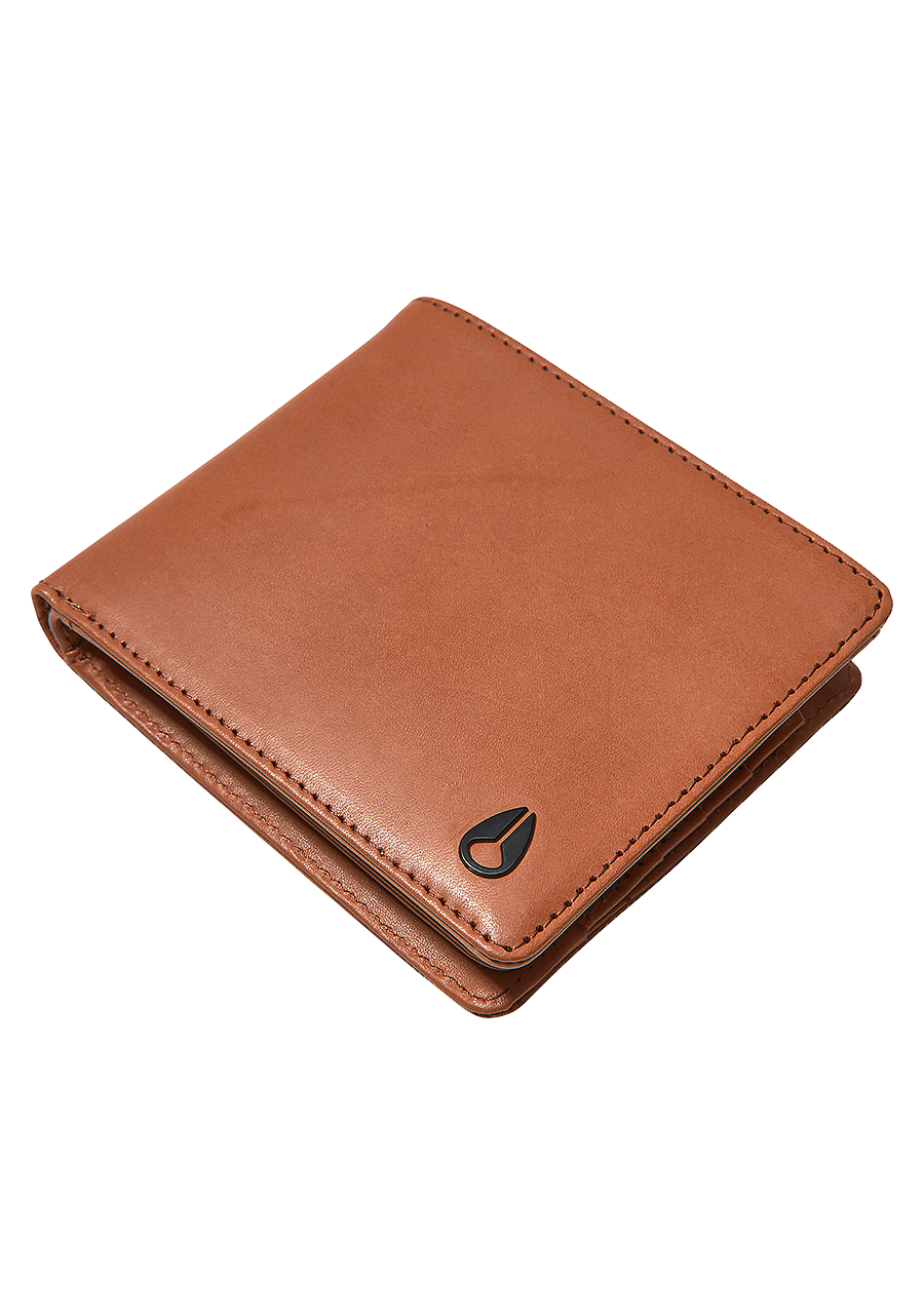 Genuine Leather Coin Wallet - Handmade Saddle Brown for Men & Women | Perfect for Travel, Shopping & Everyday Use