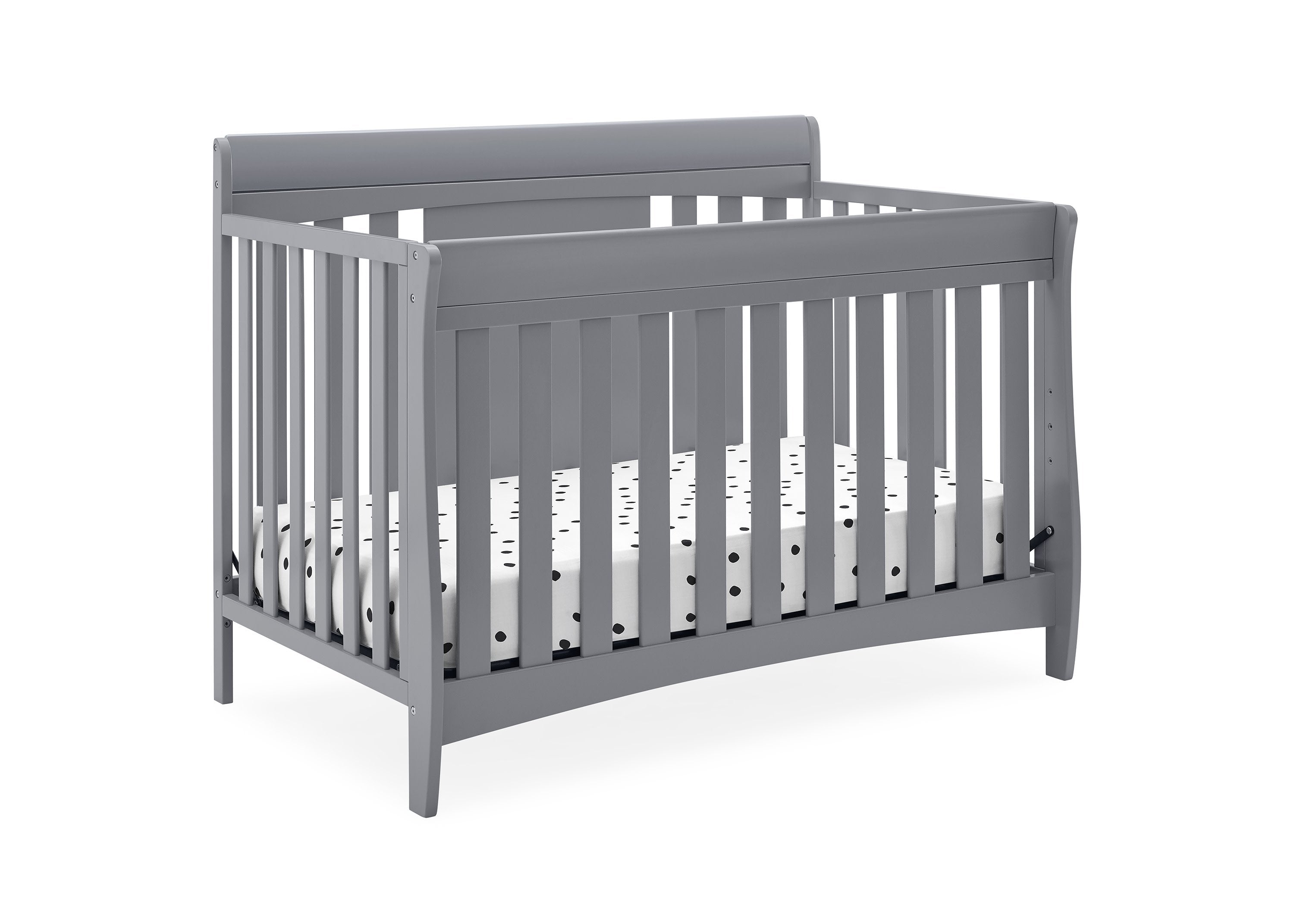Richmond 6-in-1 Convertible Baby Crib to Toddler Bed with Adjustable Height - Safe Nursery Furniture for Newborns & Kids - Perfect for Bedrooms, Daycares & Nurseries