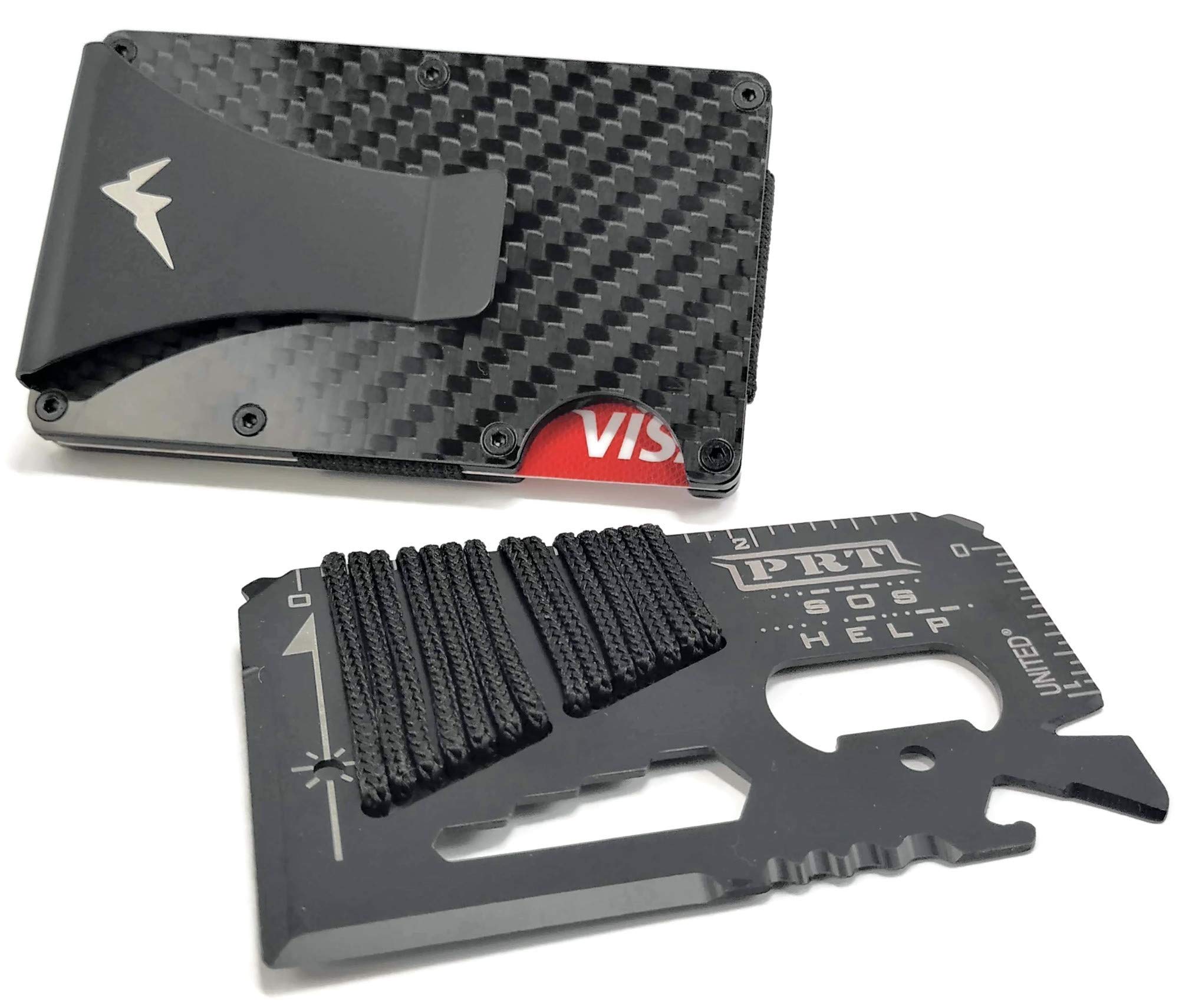 EDC Tactical Wallet - RFID Blocking Slim Minimalist Wallet for Men - Perfect for Travel, Outdoor Adventures & Everyday Carry (EDC)