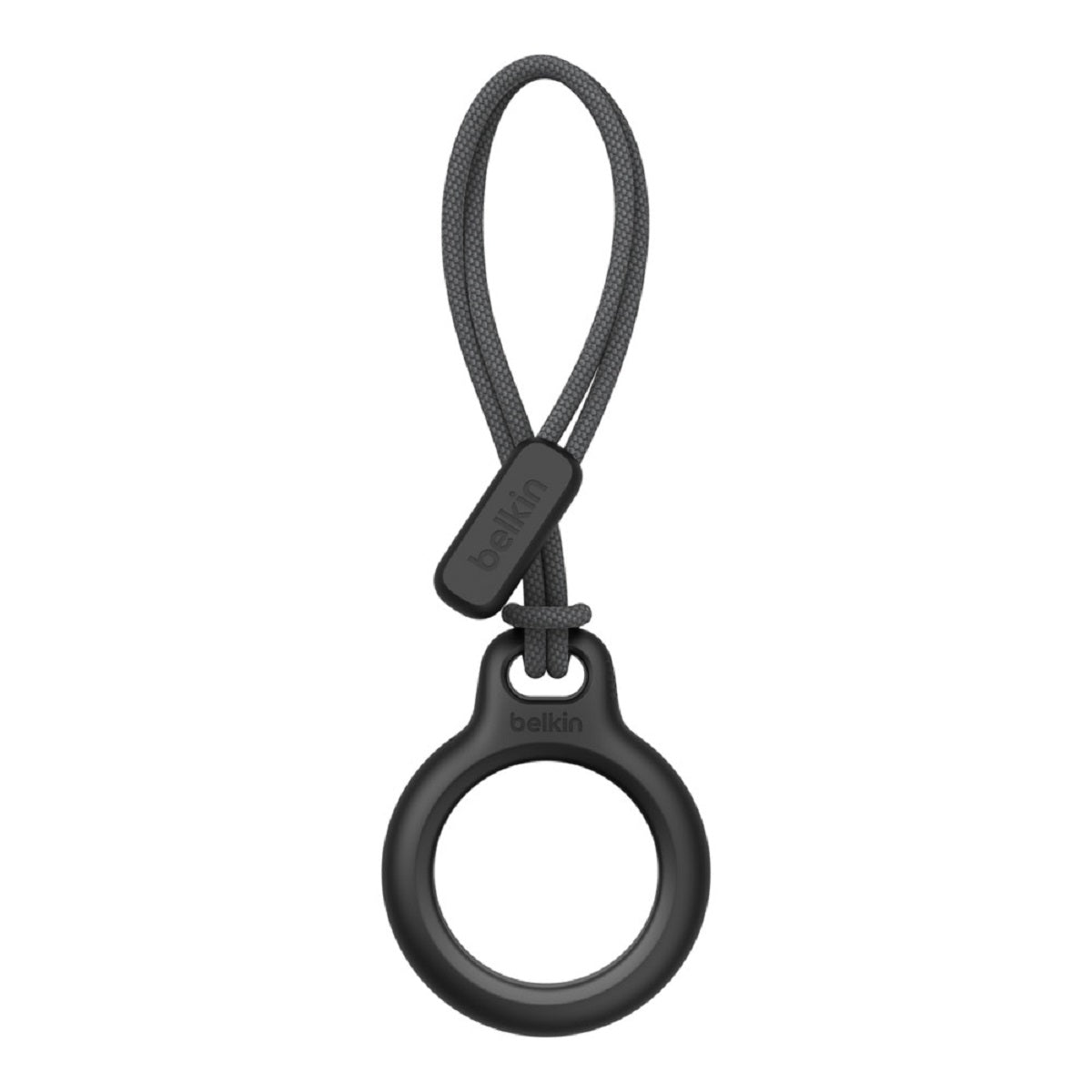 Belkin AirTag Holder with Strap - Secure & Durable Airtag Accessory for Keys, Bags & Luggage Tracking | Compatible with Apple AirTag (2021)