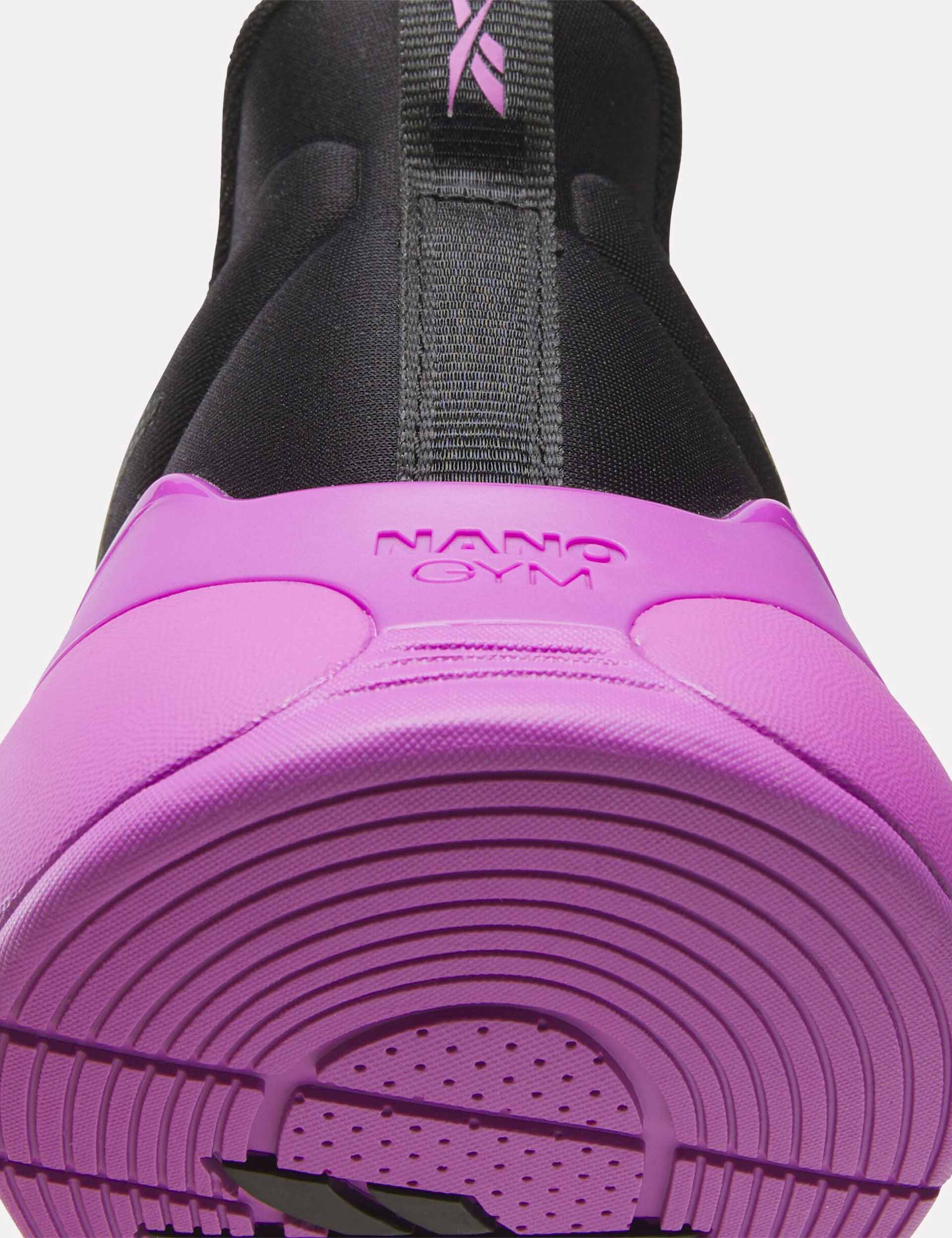 Nano Gym Shoes for Men & Women - Lightweight Running Shoes for Workout, Training, Fitness - Black/Purple Rave Digital Gleam Sneakers - Perfect for Gym, Jogging, and Casual Wear